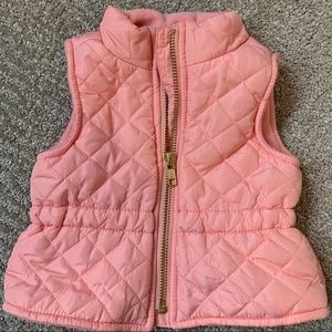 Quilted puff vest